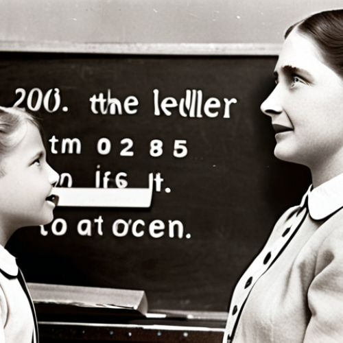 **Helen Keller Advocating for Education:** Image depicting Helen Keller passionately speaking about the importance of education for disabled children, possibly at a school or public forum, emphasizing empowerment through learning. Include visual elements representing Braille and accessibility.