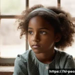 오프라 윈프리 인생 철학 - **Prompt 1: The Spark of Resilience**
    A realistic, high-resolution portrait of a young African A...